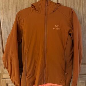 Arc'teryx Burnt Orange Hooded Jacket